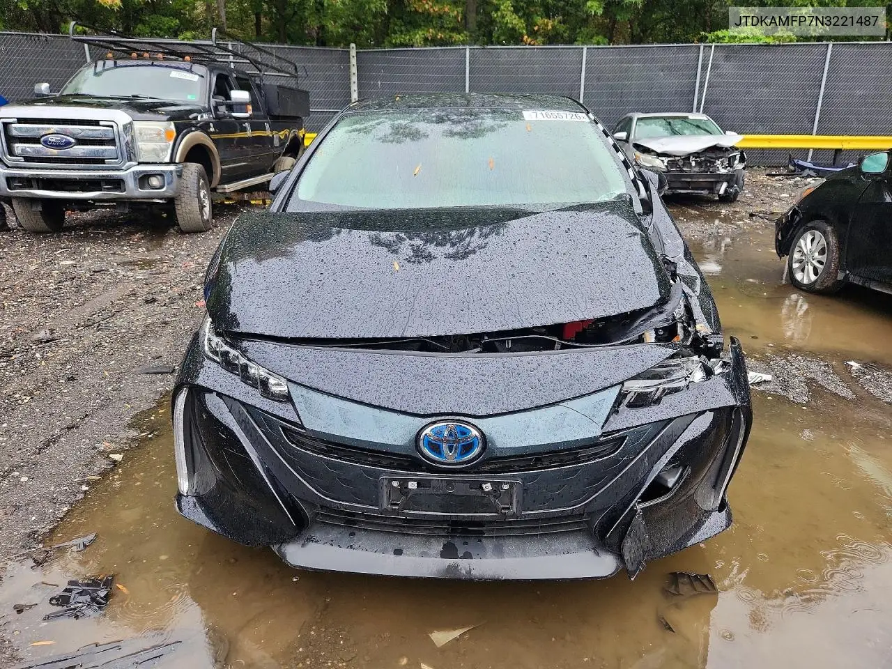 2022 TOYOTA PRIUS VIN JTDKAMFP7N3221487 — фото 5