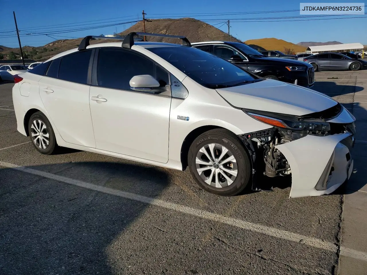 2022 TOYOTA PRIUS VIN JTDKAMFP6N3224736 — фото 4