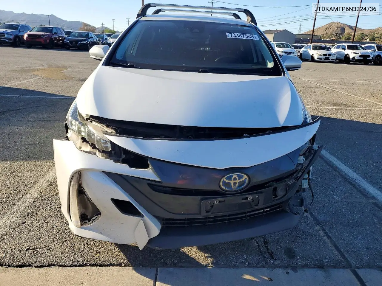 2022 TOYOTA PRIUS VIN JTDKAMFP6N3224736 — фото 5