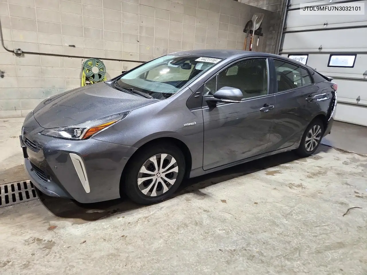 TOYOTA PRIUS 2022, VIN JTDL9MFU7N3032101