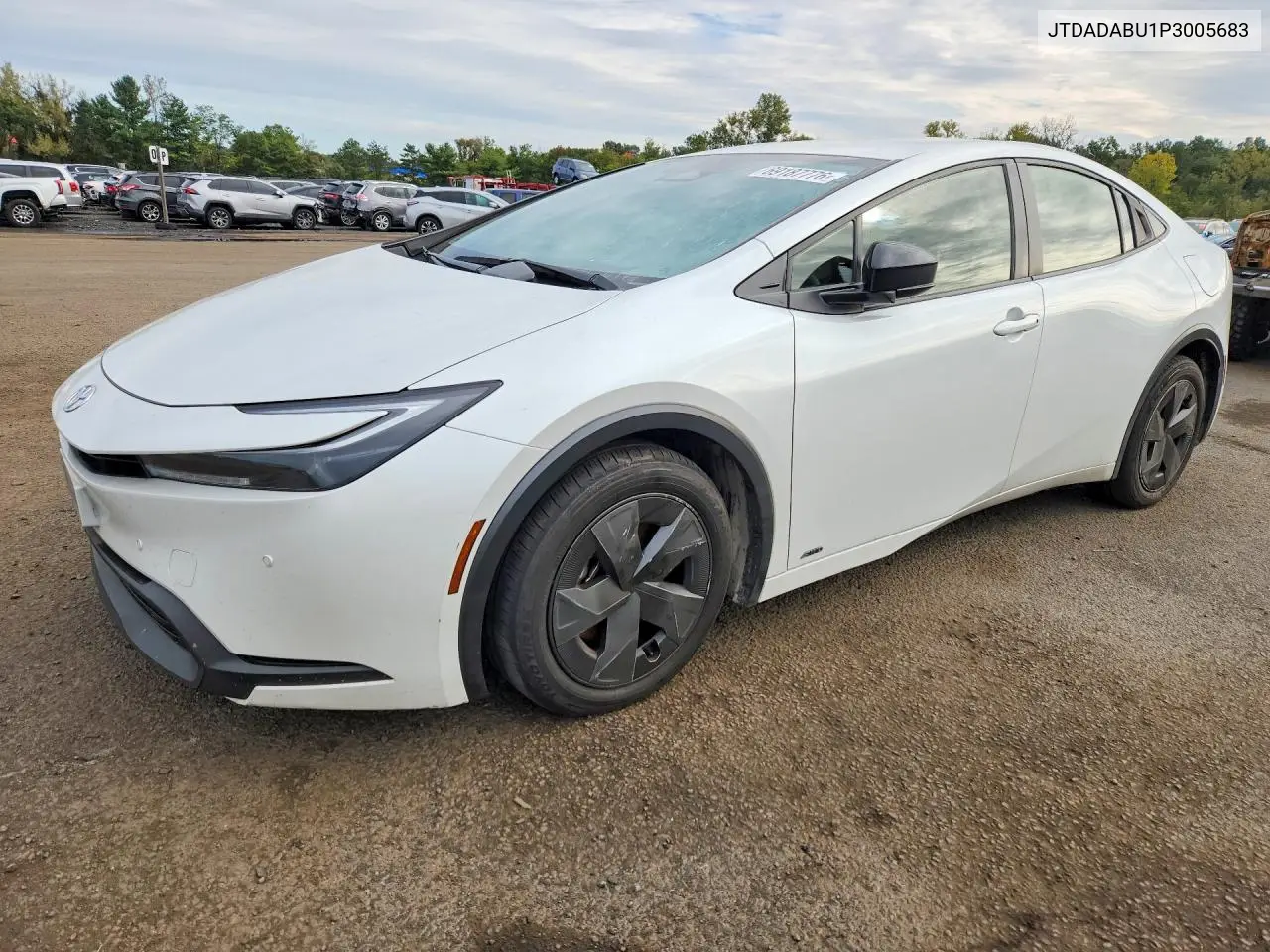 TOYOTA PRIUS 2023, VIN JTDADABU1P3005683