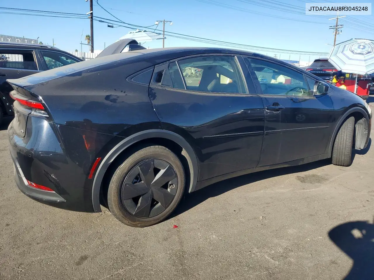 2024 TOYOTA PRIUS VIN JTDACAAU8R3045248 — фото 3