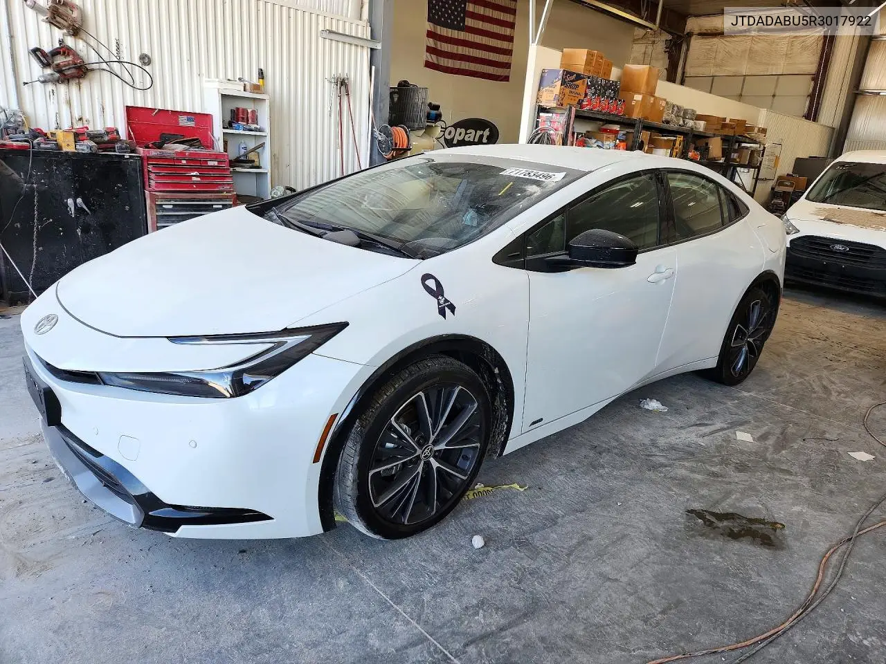 TOYOTA PRIUS 2024, VIN JTDADABU5R3017922