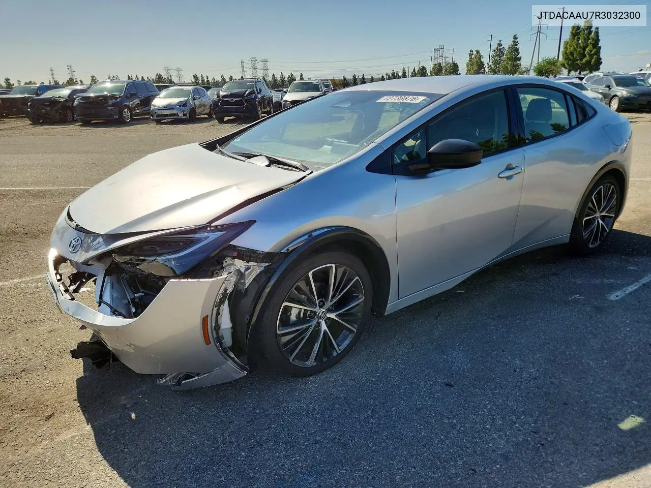 TOYOTA PRIUS 2024, VIN JTDACAAU7R3032300