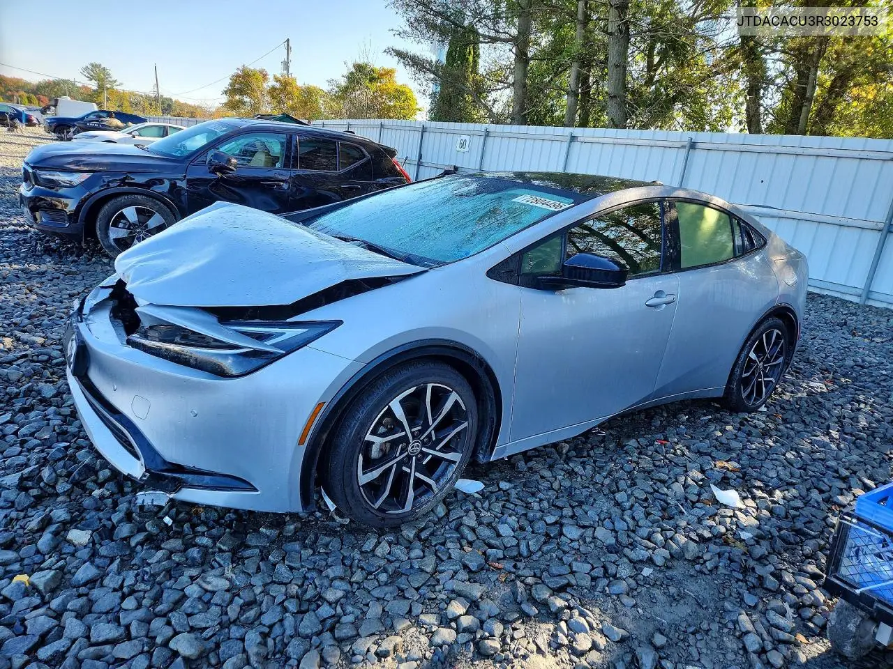 TOYOTA PRIUS 2024, VIN JTDACACU3R3023753