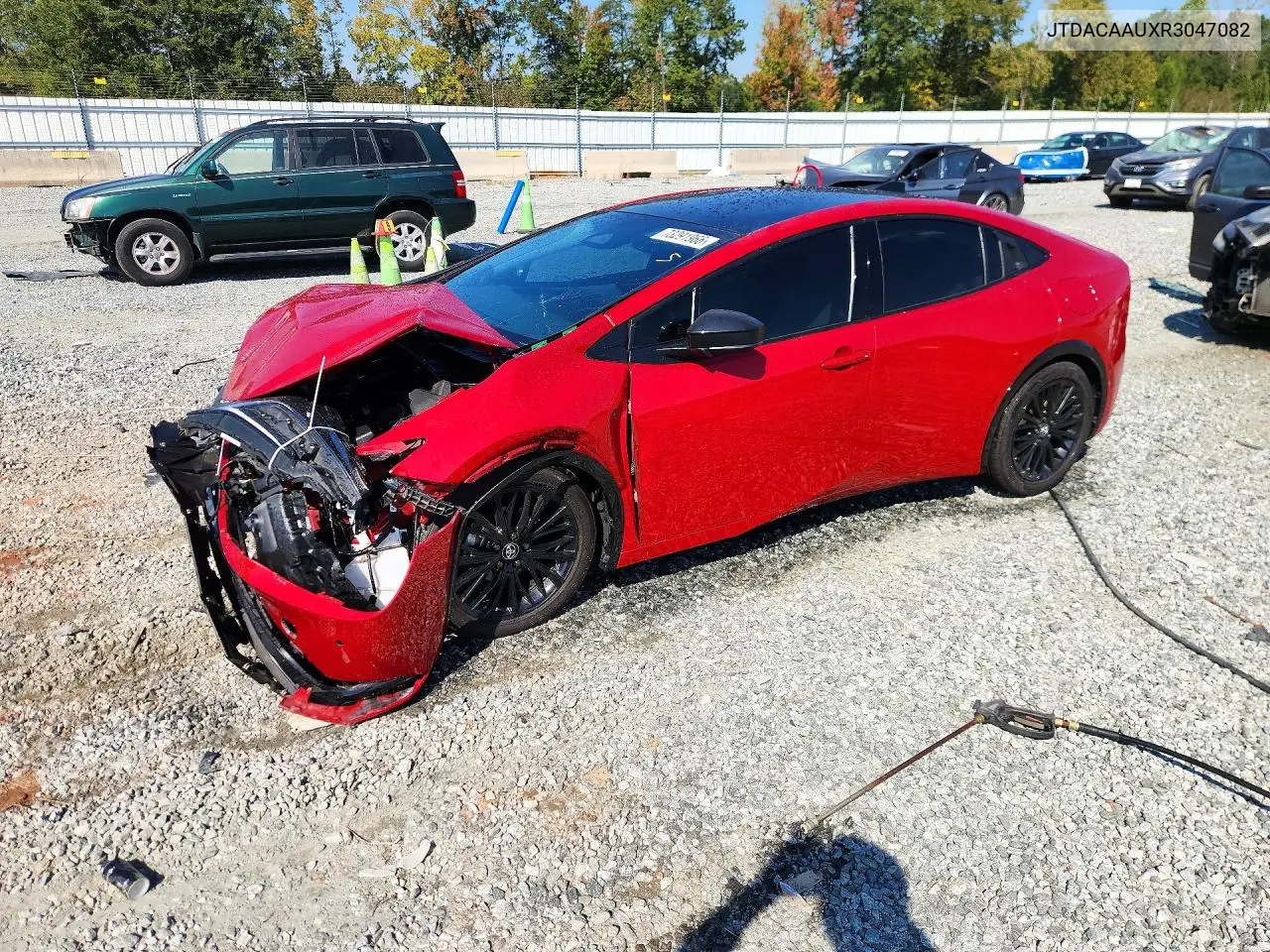 TOYOTA PRIUS 2024, VIN JTDACAAUXR3047082