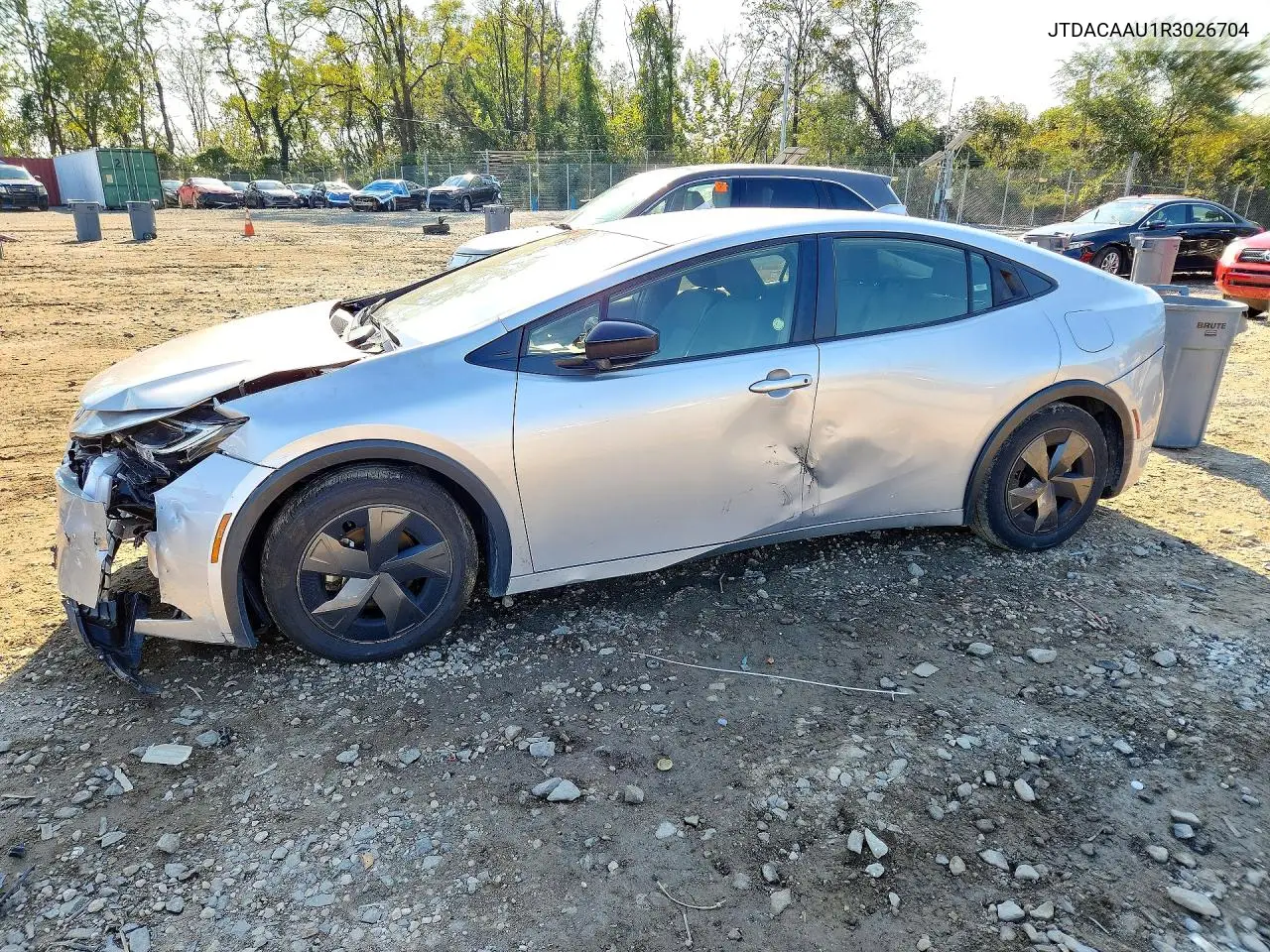 TOYOTA PRIUS 2024, VIN JTDACAAU1R3026704