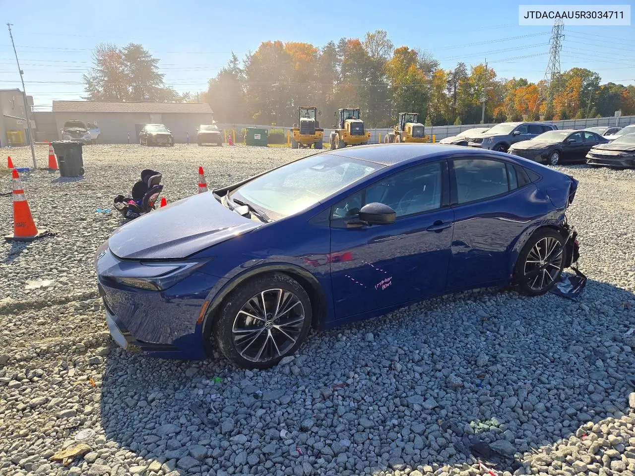 TOYOTA PRIUS 2024, VIN JTDACAAU5R3034711
