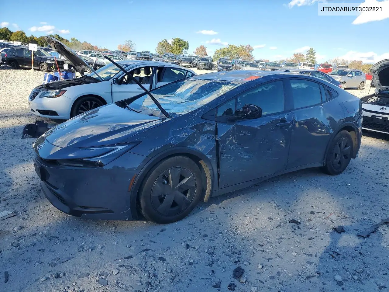 TOYOTA PRIUS 2026, VIN JTDADABU9T3032821