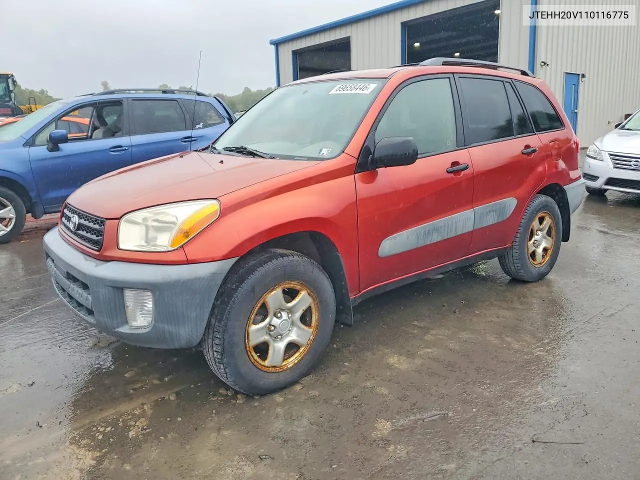 TOYOTA RAV 4 2001, VIN JTEHH20V110116775