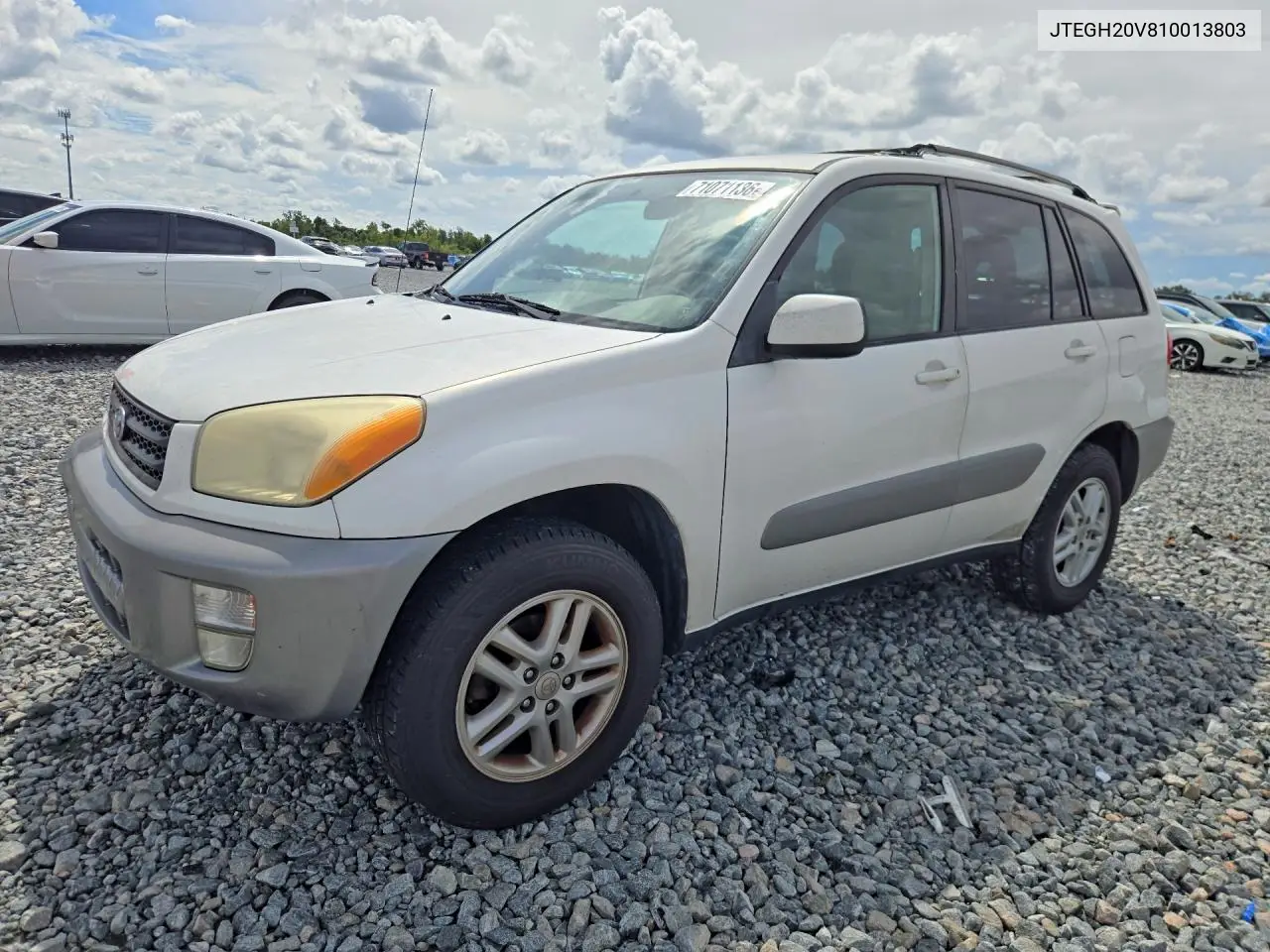 TOYOTA RAV 4 2001, VIN JTEGH20V810013803