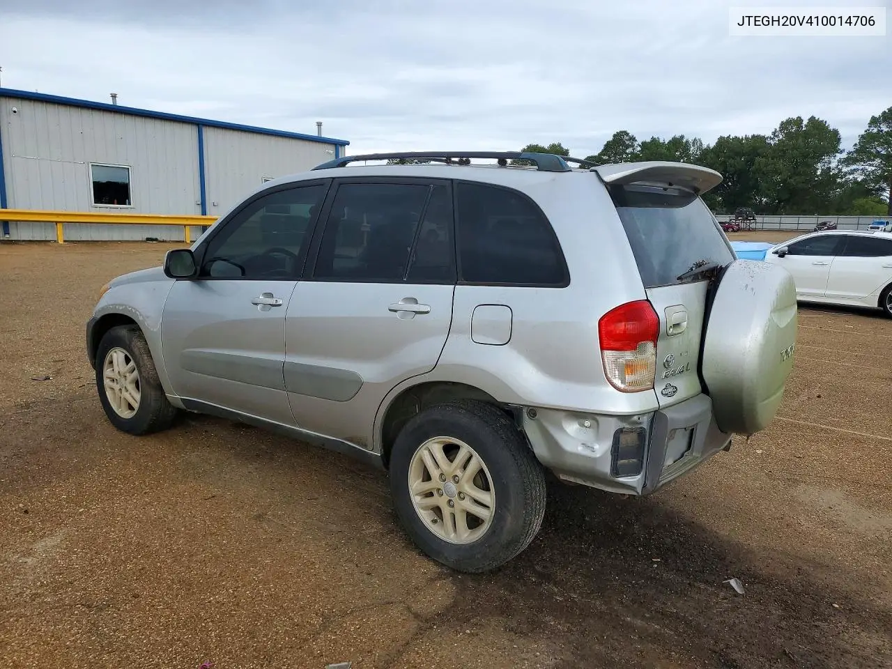 2001 TOYOTA RAV 4 VIN JTEGH20V410014706 — фото 2