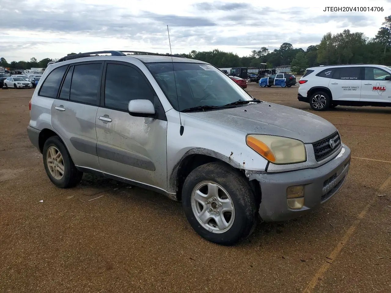 2001 TOYOTA RAV 4 VIN JTEGH20V410014706 — фото 4