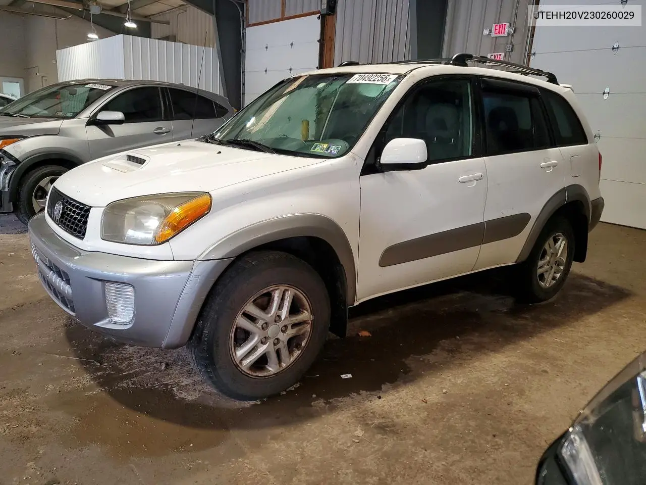 TOYOTA RAV 4 2003, VIN JTEHH20V230260029