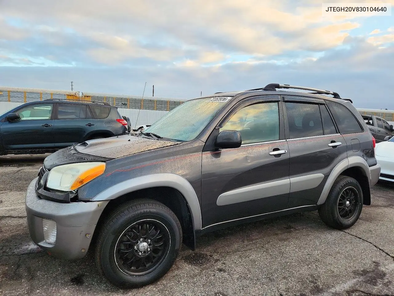 TOYOTA RAV 4 2003, VIN JTEGH20V830104640