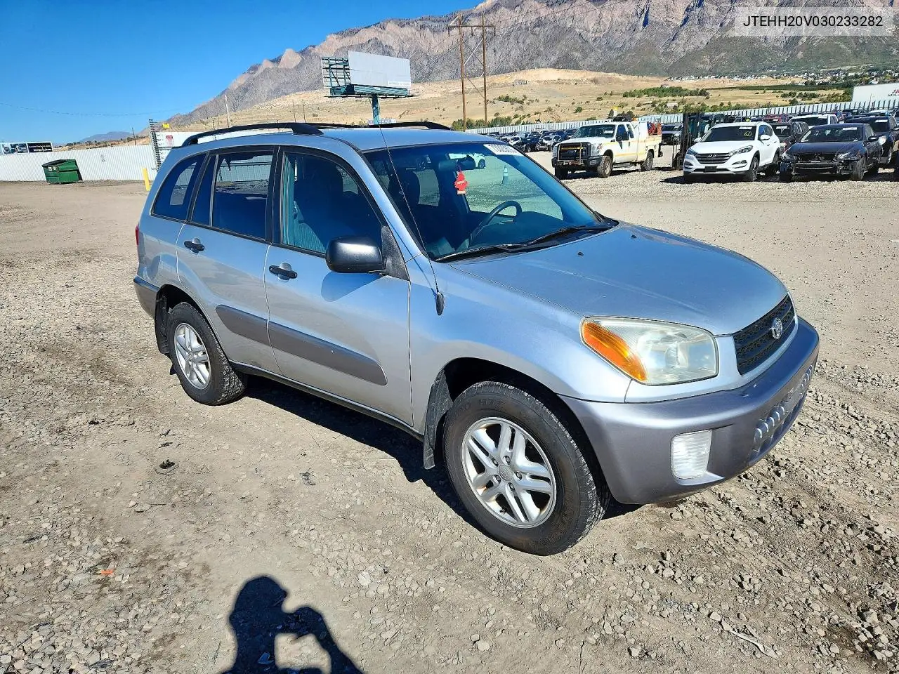 2003 TOYOTA RAV 4 VIN JTEHH20V030233282 — фото 4