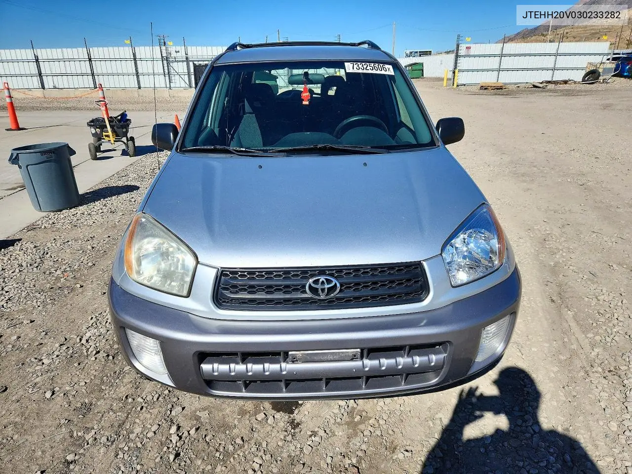 2003 TOYOTA RAV 4 VIN JTEHH20V030233282 — фото 5