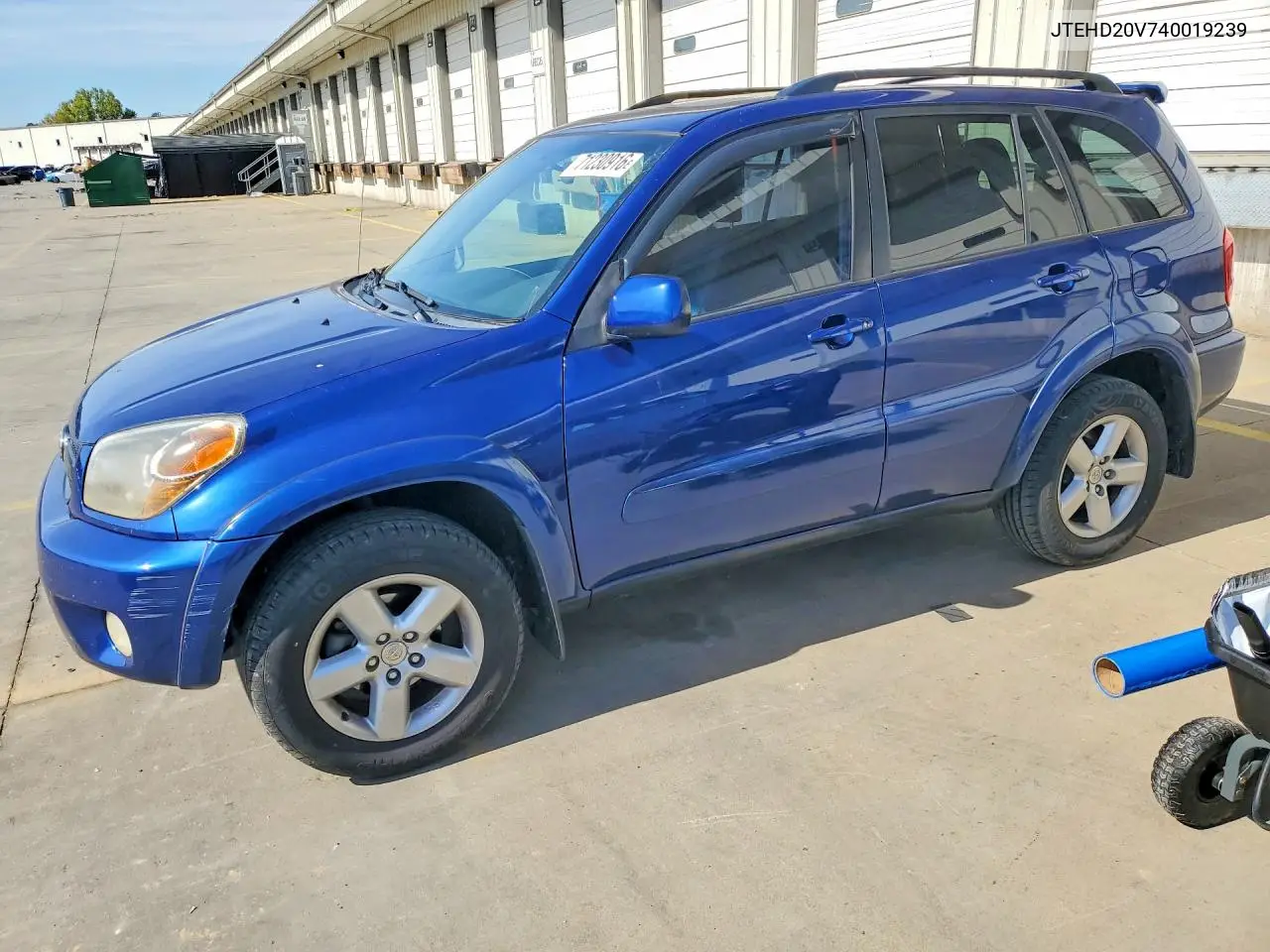 TOYOTA RAV 4 2004, VIN JTEHD20V740019239