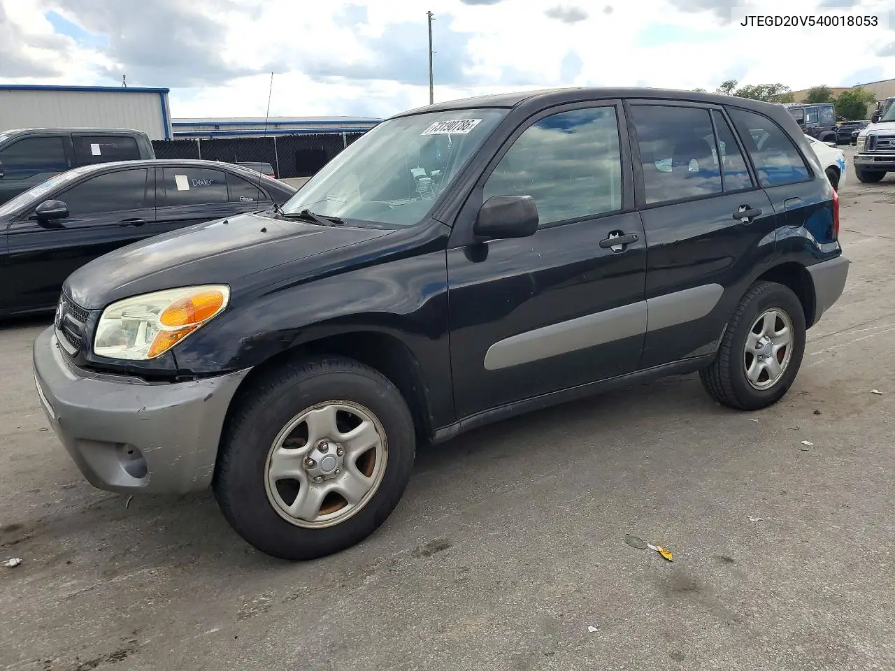 TOYOTA RAV 4 2004, VIN JTEGD20V540018053