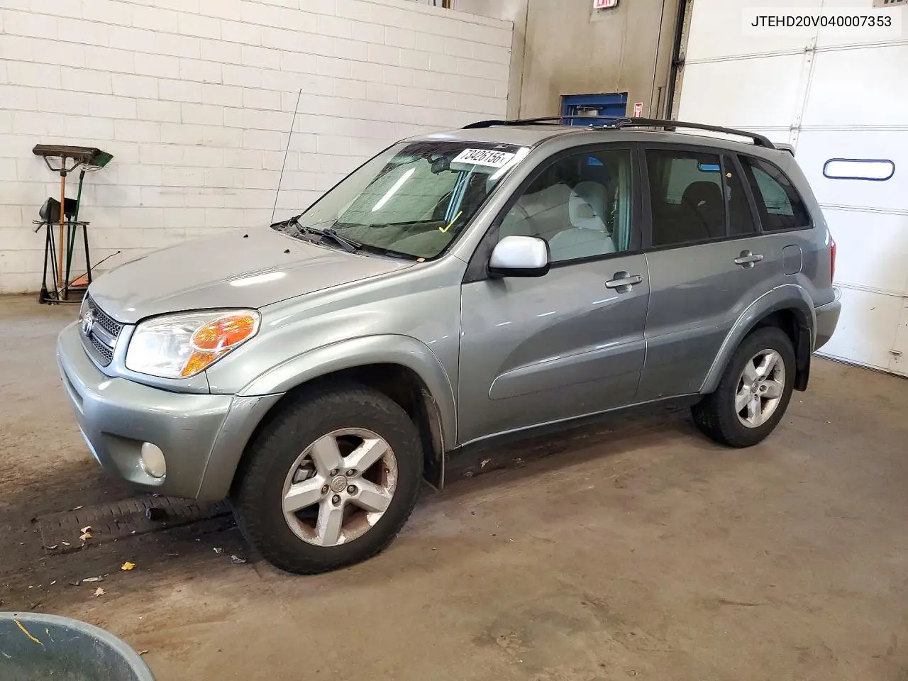 TOYOTA RAV 4 2004, VIN JTEHD20V040007353