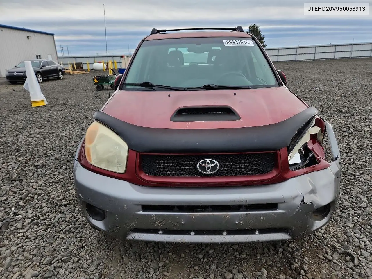 2005 TOYOTA RAV 4 VIN JTEHD20V950053913 — фото 5