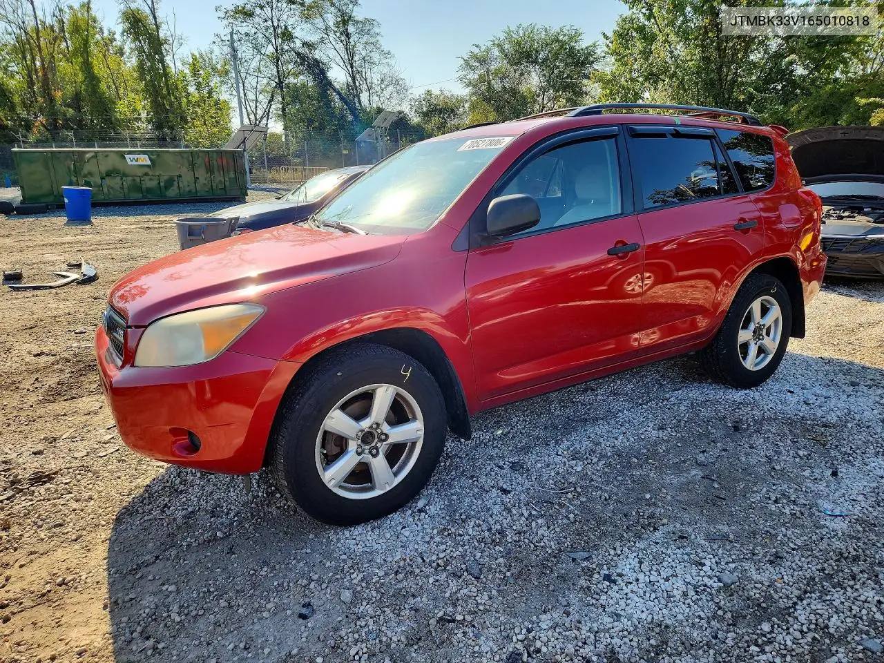 TOYOTA RAV 4 2006, VIN JTMBK33V165010818