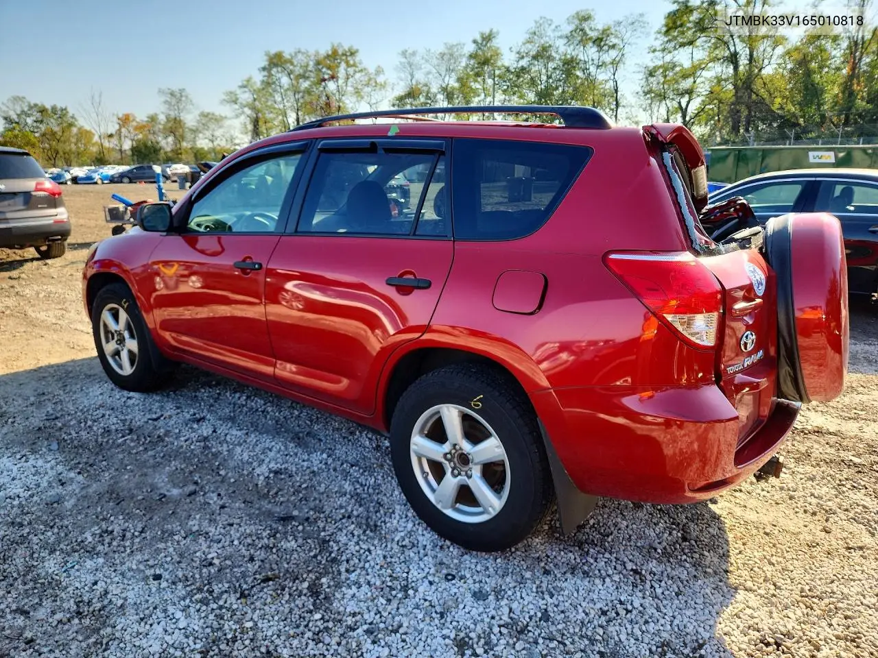 2006 TOYOTA RAV 4 VIN JTMBK33V165010818 — фото 2