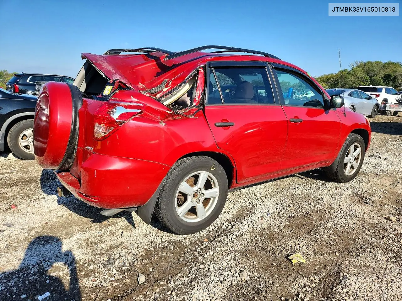 2006 TOYOTA RAV 4 VIN JTMBK33V165010818 — фото 3