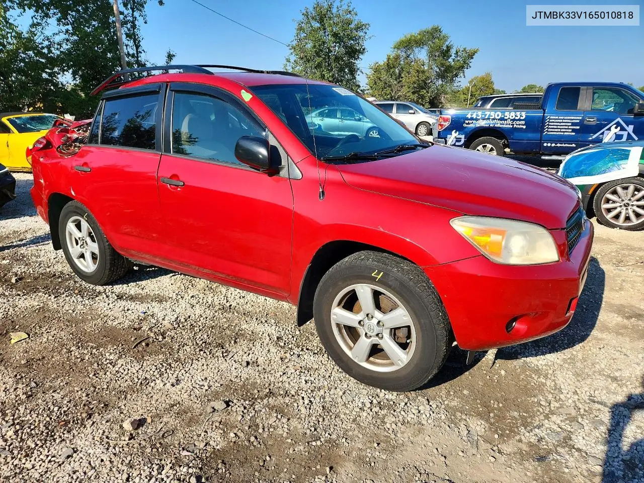 2006 TOYOTA RAV 4 VIN JTMBK33V165010818 — фото 4