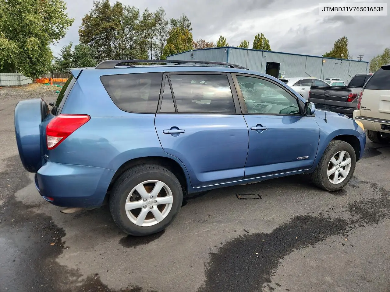 2006 TOYOTA RAV 4 VIN JTMBD31V765016538 — фото 3