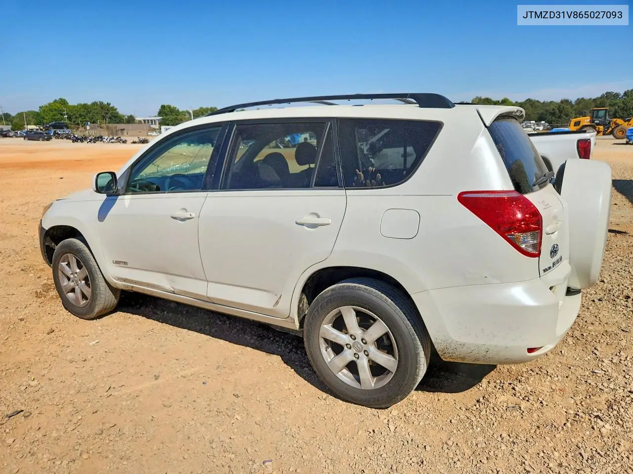 2006 TOYOTA RAV 4 VIN JTMZD31V865027093 — фото 2