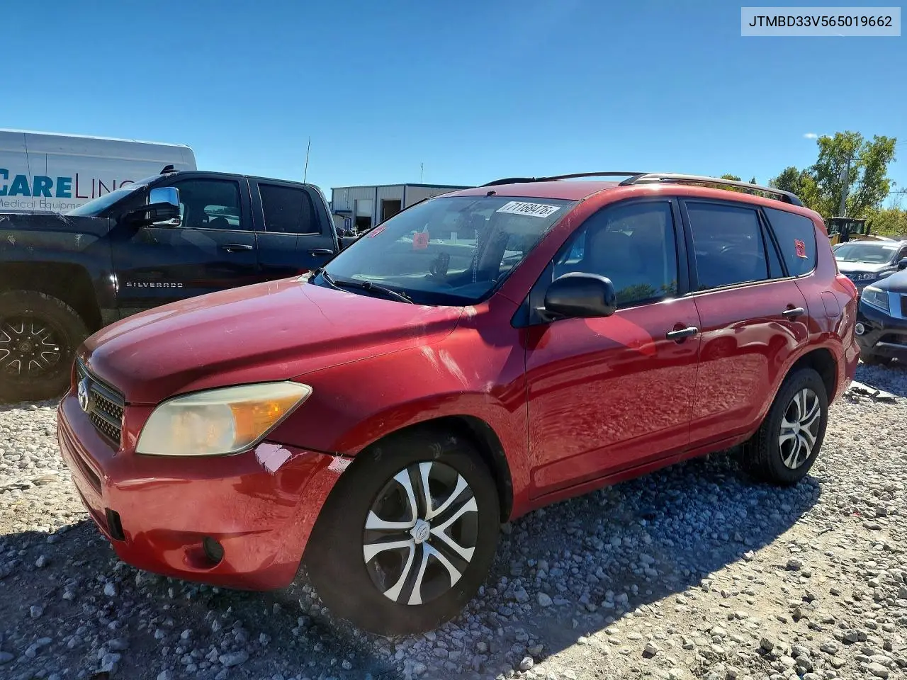 TOYOTA RAV 4 2006, VIN JTMBD33V565019662