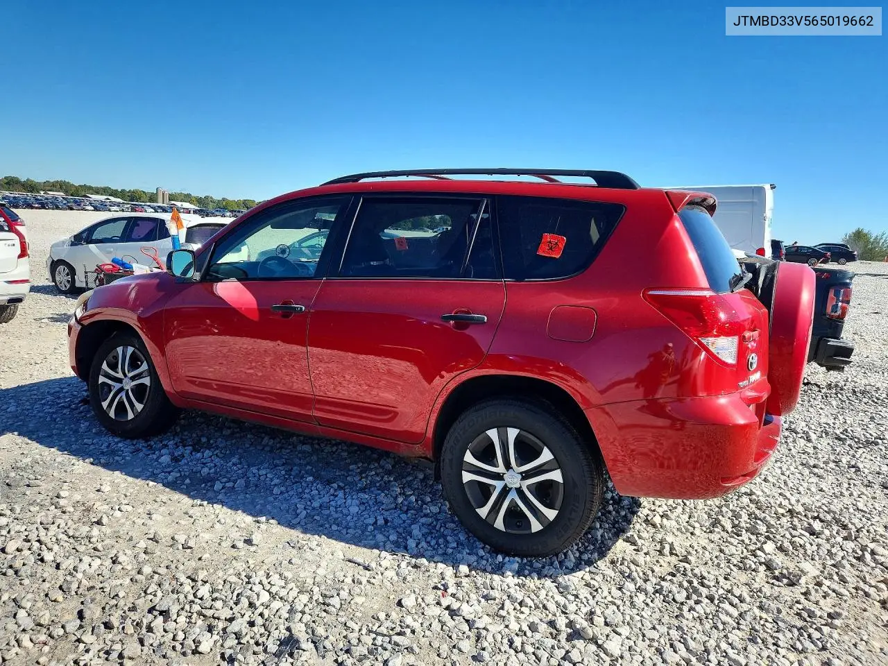 2006 TOYOTA RAV 4 VIN JTMBD33V565019662 — фото 2