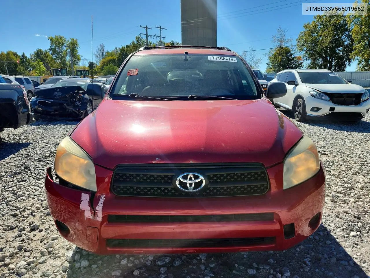 2006 TOYOTA RAV 4 VIN JTMBD33V565019662 — фото 5