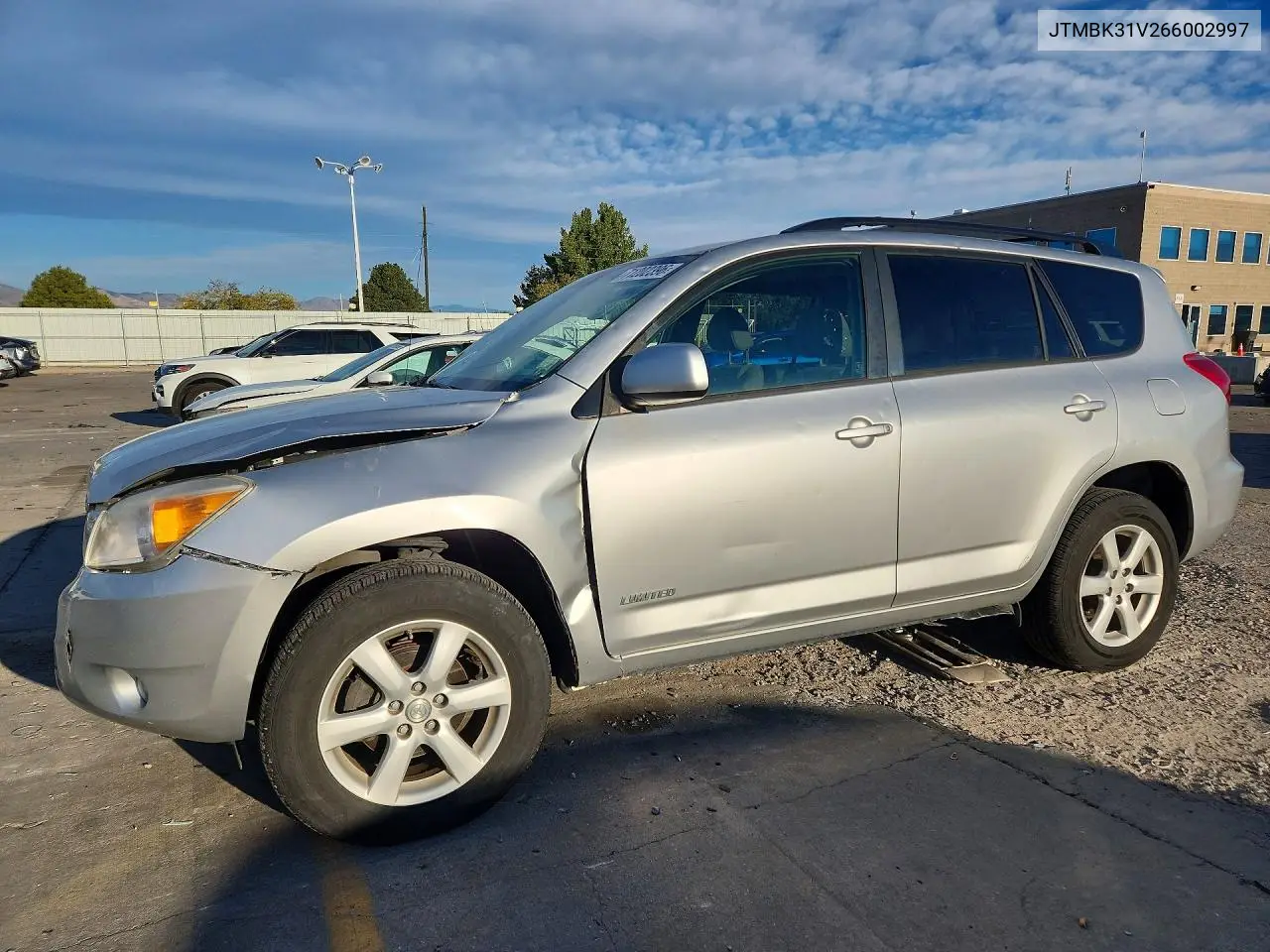 TOYOTA RAV 4 2006, VIN JTMBK31V266002997
