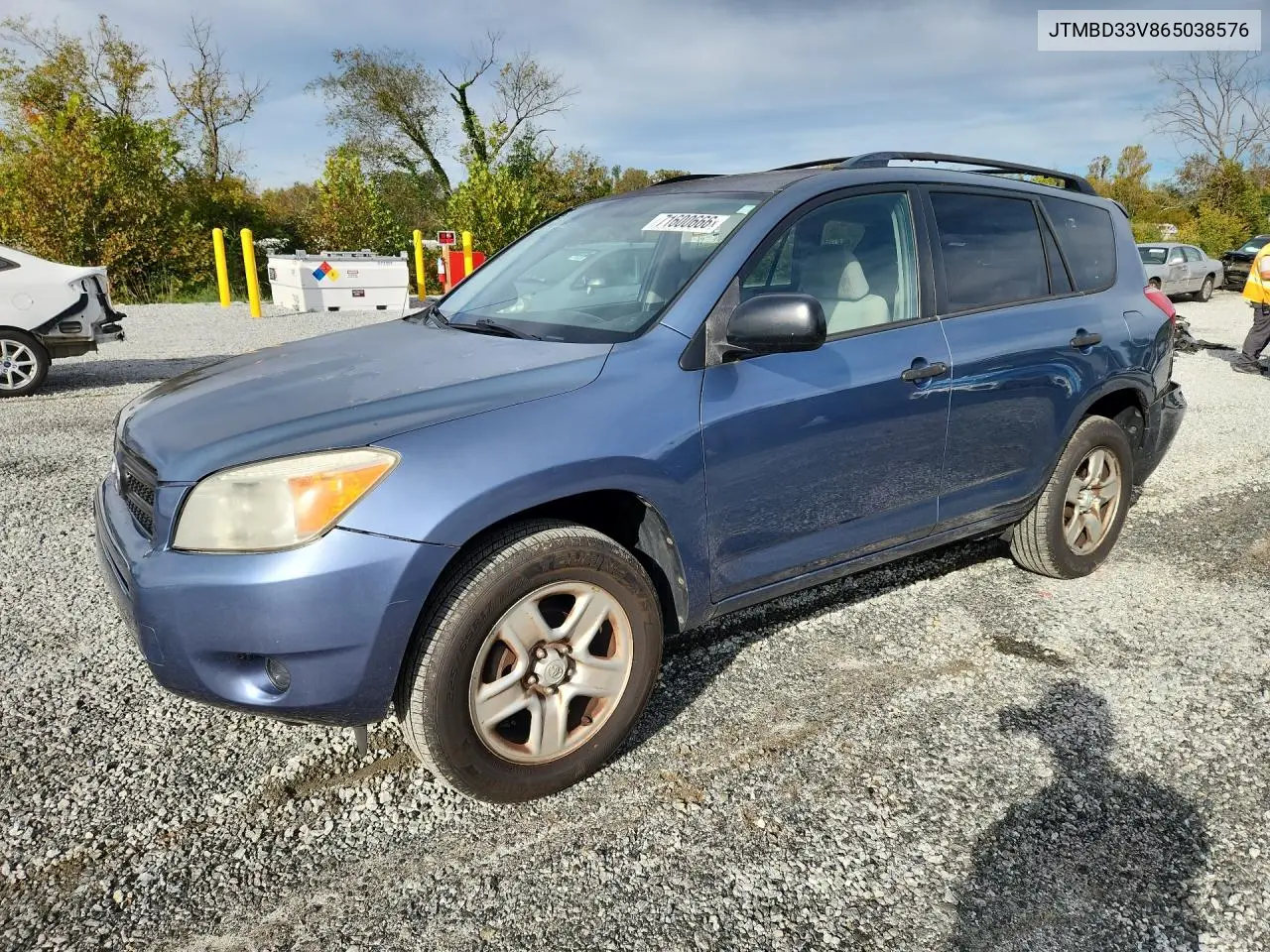 TOYOTA RAV 4 2006, VIN JTMBD33V865038576