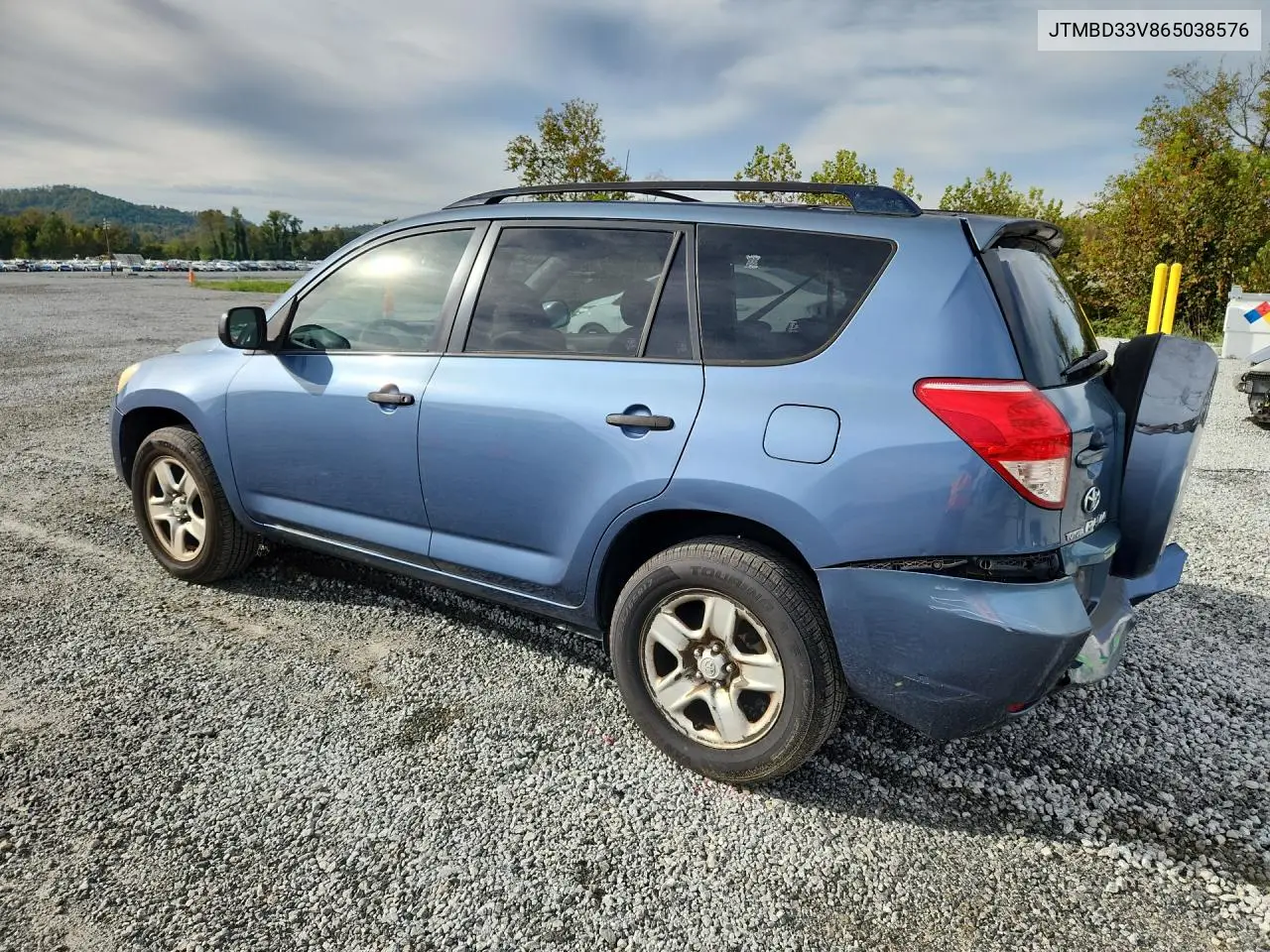 2006 TOYOTA RAV 4 VIN JTMBD33V865038576 — фото 2
