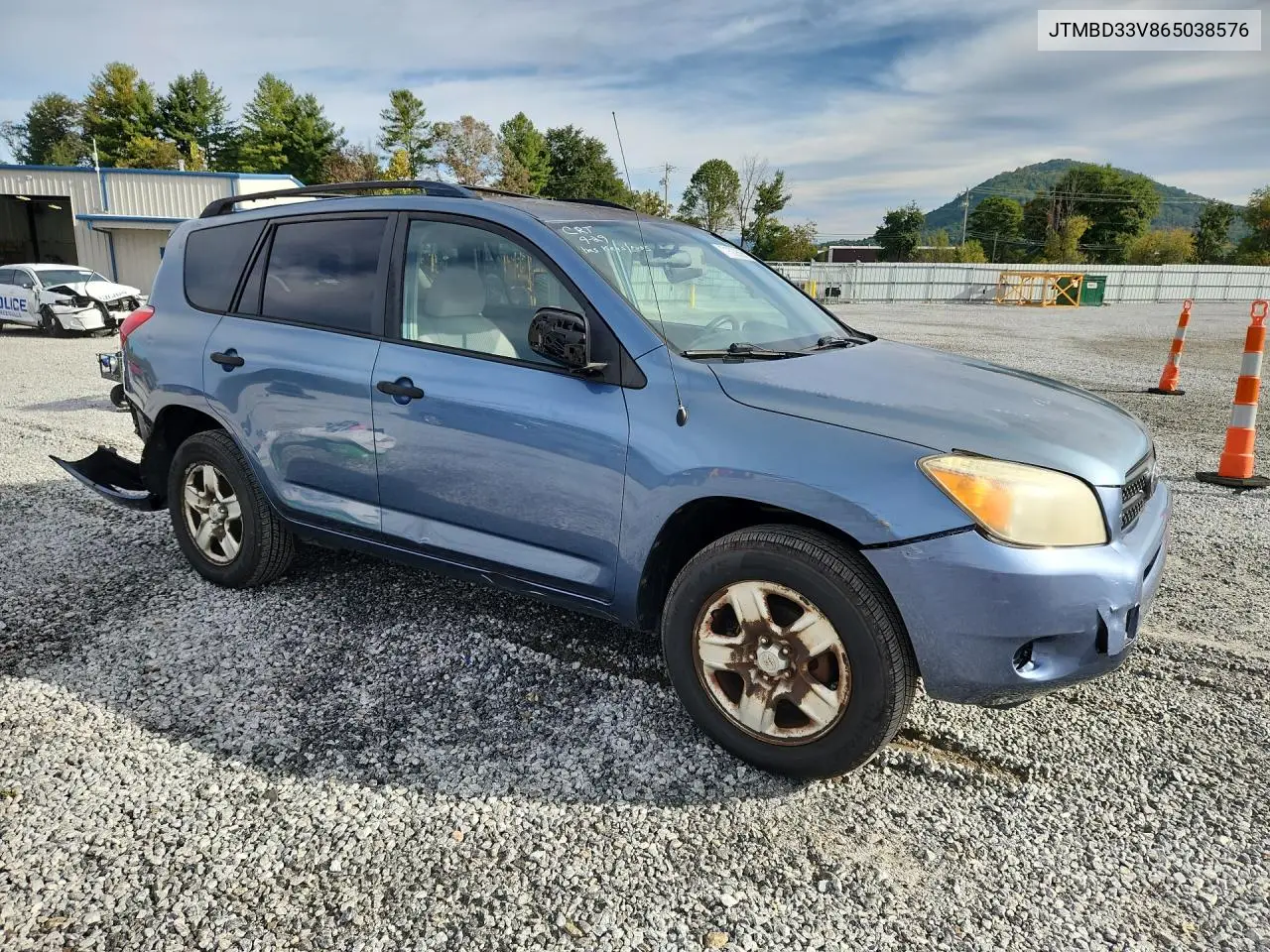 2006 TOYOTA RAV 4 VIN JTMBD33V865038576 — фото 4