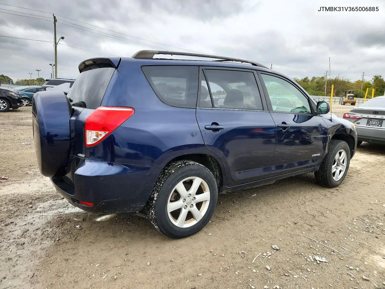 2006 TOYOTA RAV 4 VIN JTMBK31V365006885 — фото 3