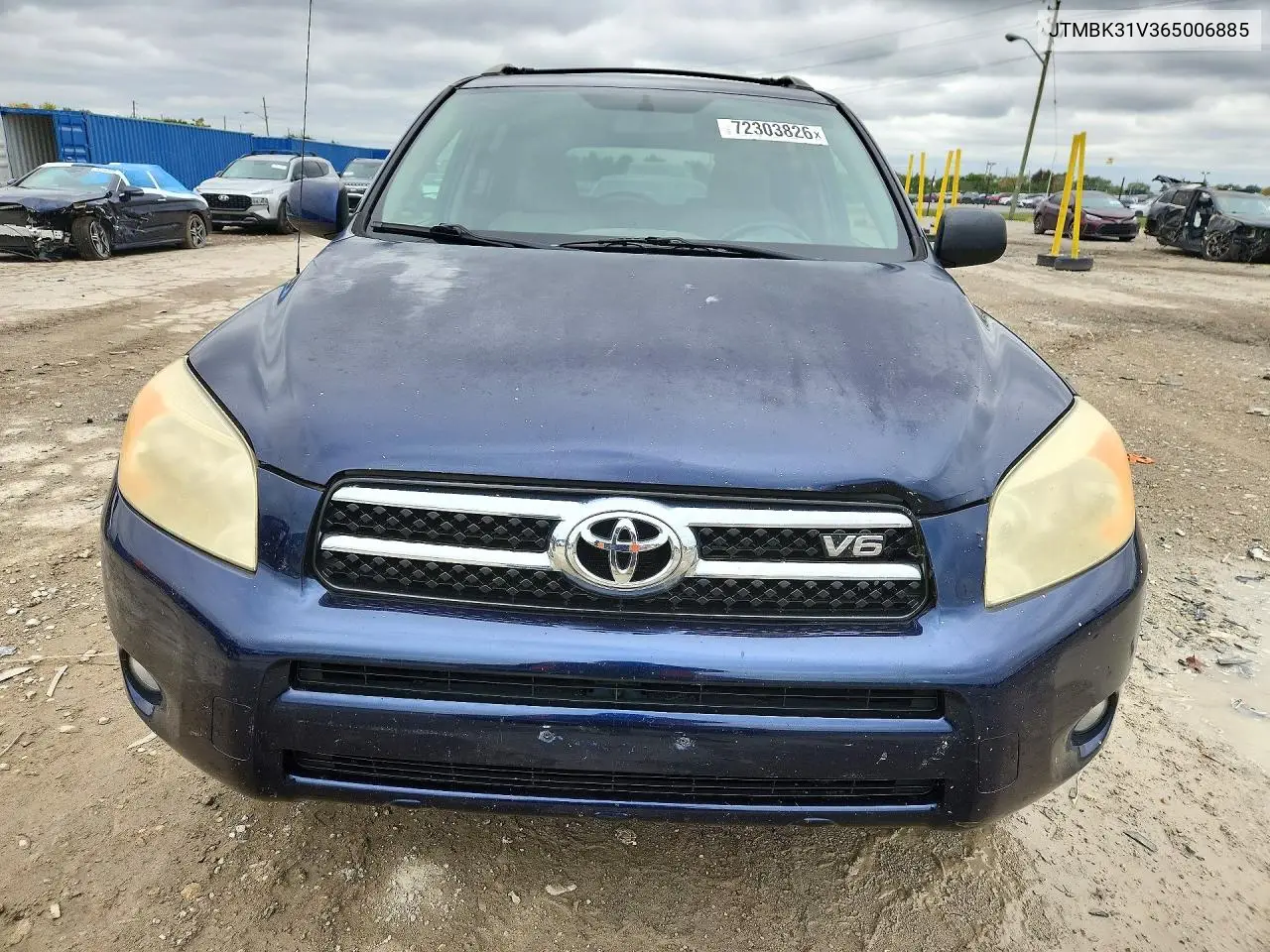 2006 TOYOTA RAV 4 VIN JTMBK31V365006885 — фото 5