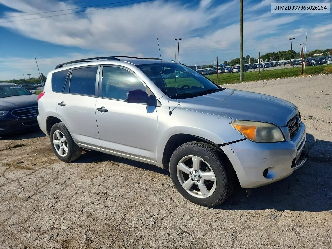 2006 TOYOTA RAV 4 VIN JTMZD33V865026264 — фото 4