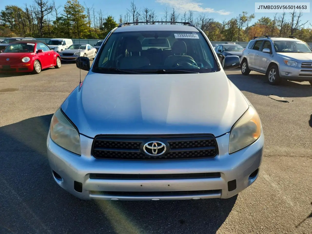 2006 TOYOTA RAV 4 VIN JTMBD35V565014653 — фото 5
