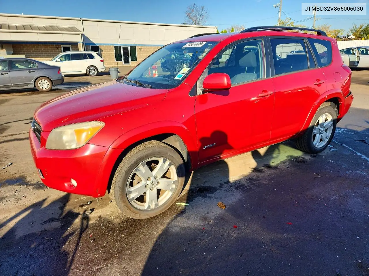 TOYOTA RAV 4 2006, VIN JTMBD32V866006030