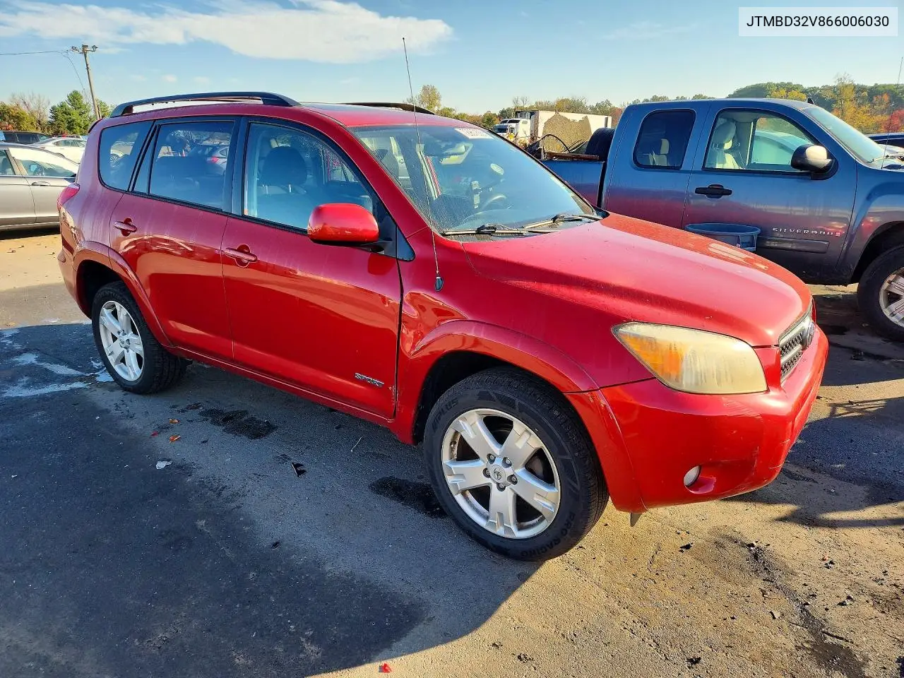 2006 TOYOTA RAV 4 VIN JTMBD32V866006030 — фото 4