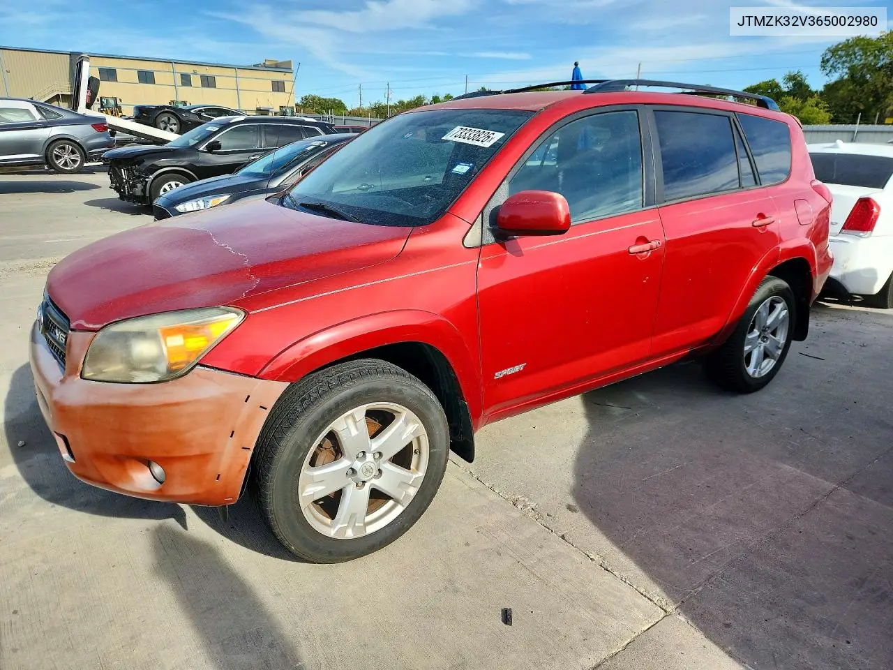TOYOTA RAV 4 2006, VIN JTMZK32V365002980