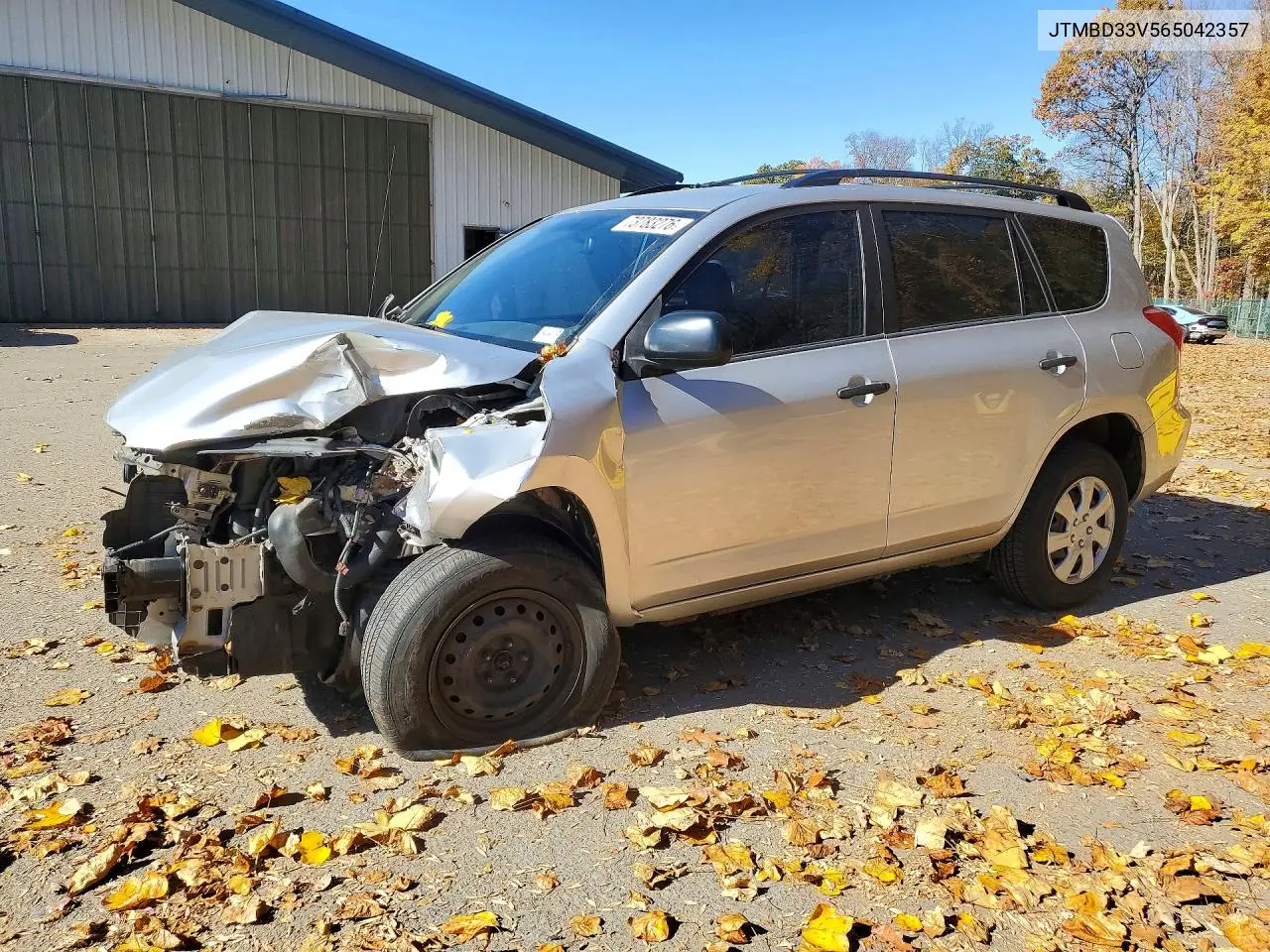 TOYOTA RAV 4 2006, VIN JTMBD33V565042357
