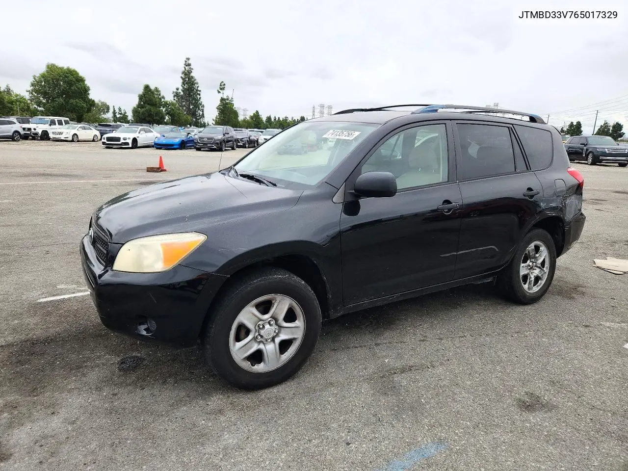 TOYOTA RAV 4 2006, VIN JTMBD33V765017329