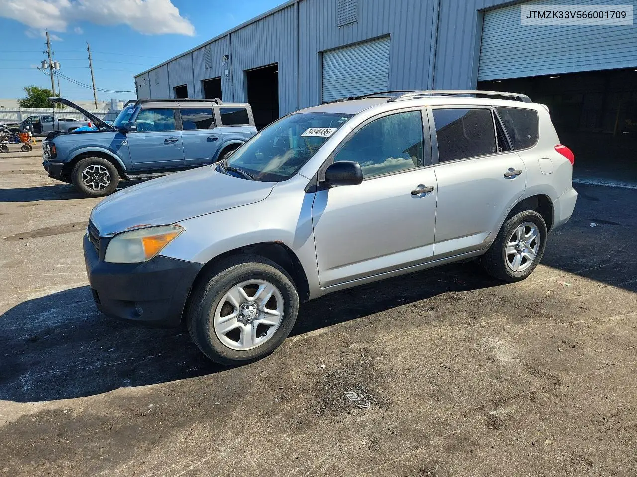 TOYOTA RAV 4 2006, VIN JTMZK33V566001709