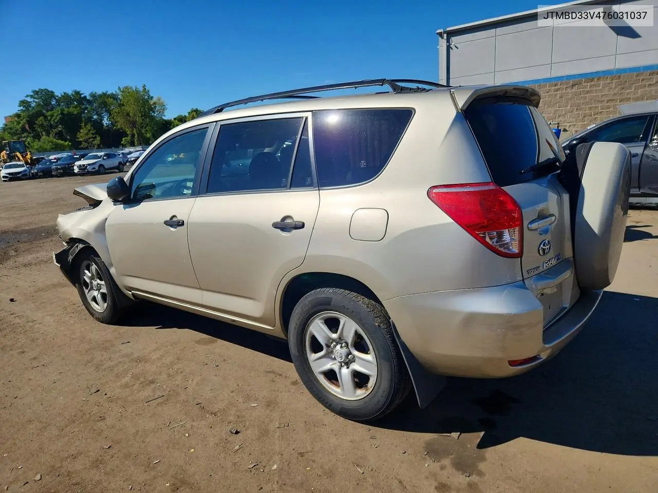 2007 TOYOTA RAV 4 VIN JTMBD33V476031037 — фото 2