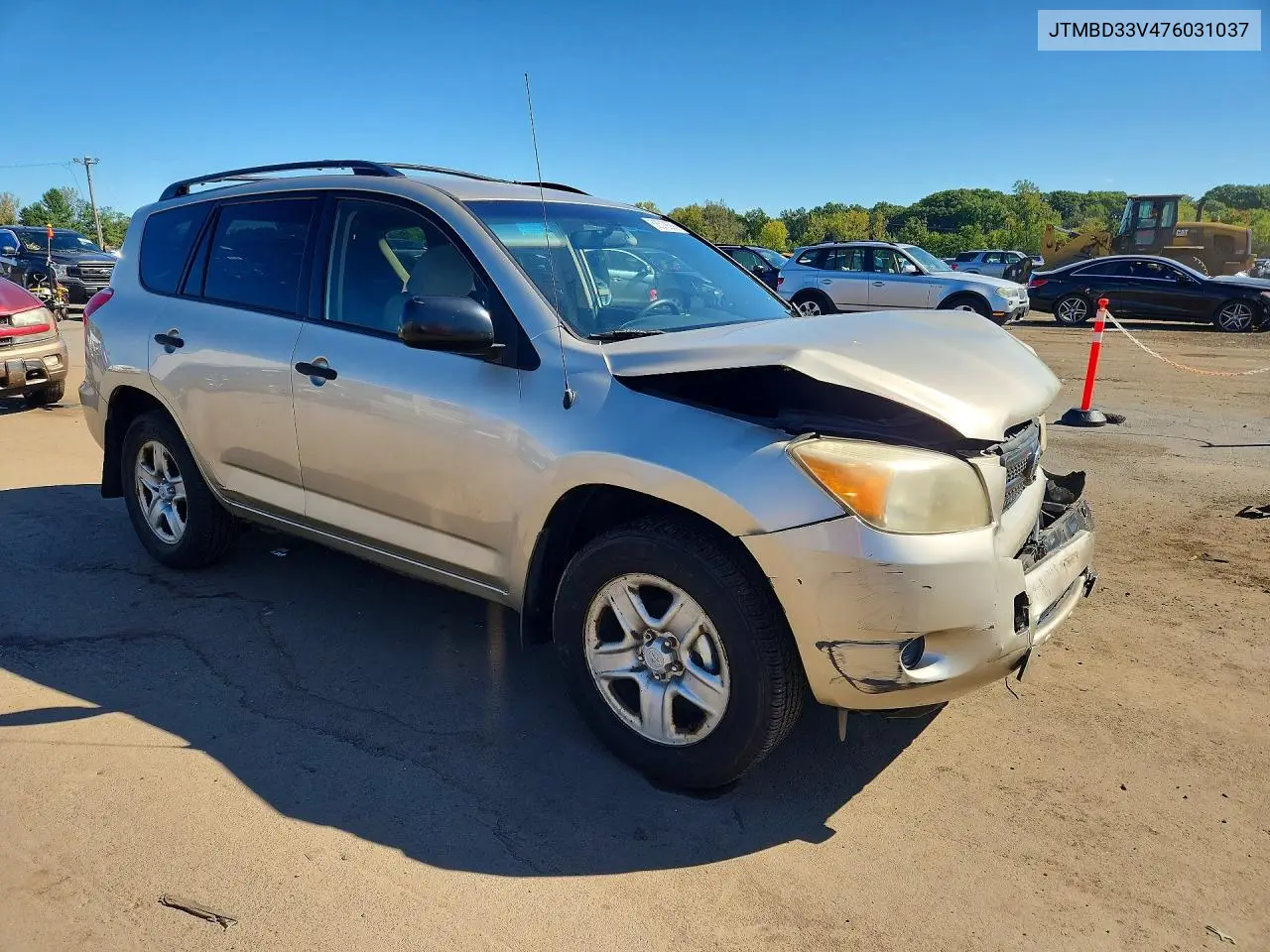 2007 TOYOTA RAV 4 VIN JTMBD33V476031037 — фото 4